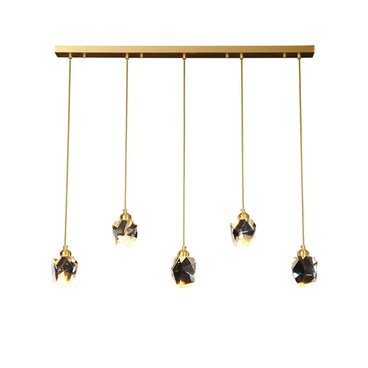 Creative Modern Crystal Gold Raindrop Chandelier | Kalsten