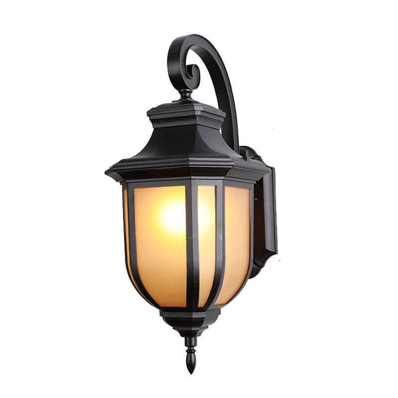 Modern European Minimalist Aluminum Alloy Square Outdoor 1-Light Wall Sconce Lamp | Kalsten