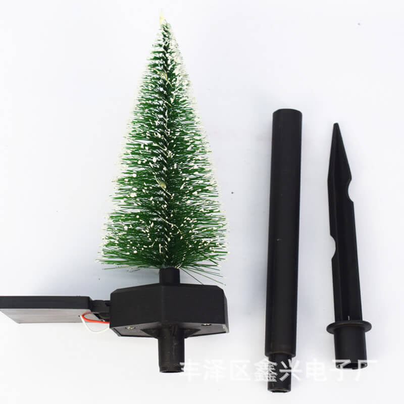 Modern Solar Christmas Tree Ground Insert Lawn Decoration Landscape Light | Kalsten