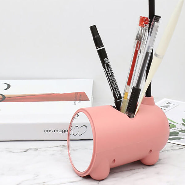Kalsten | LumoBun Table Lamp – Cute LED Desk Lamp with Pen Holder and USB Connection