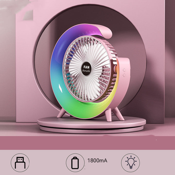 USB-Charging Night Light Mini Fan | Kalsten