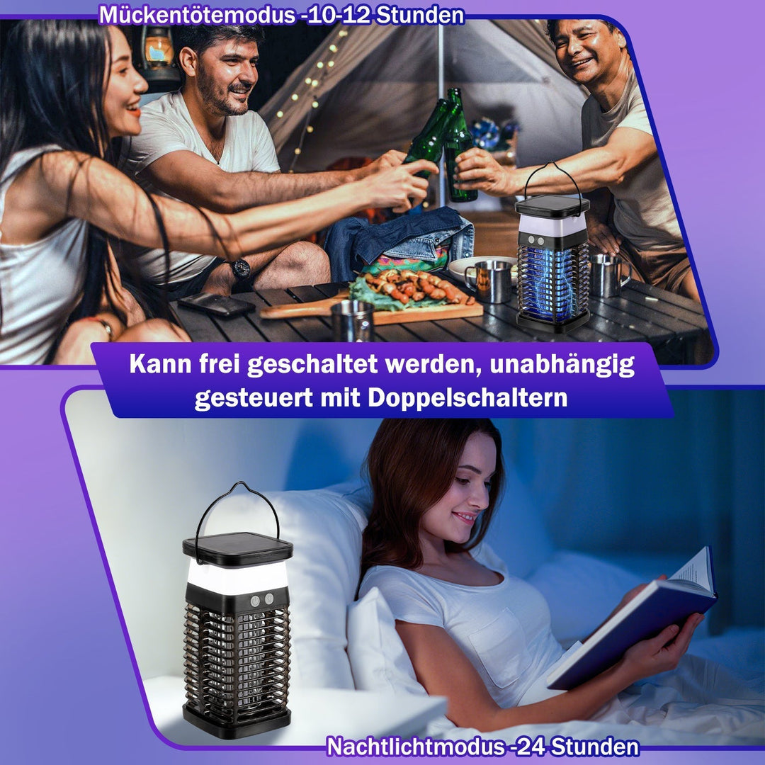 Solar Mosquito Repellent Lamp UV Light Mosquito Lamp RGB | Kalsten