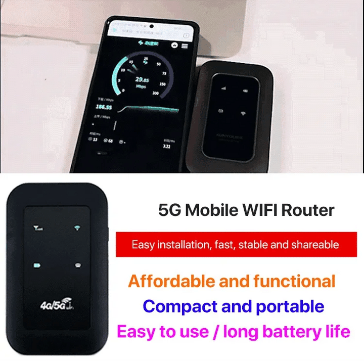 Portable 5G WiFi Router