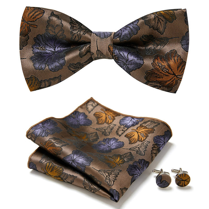 Three-piece set with stylish bow ties Kalsten