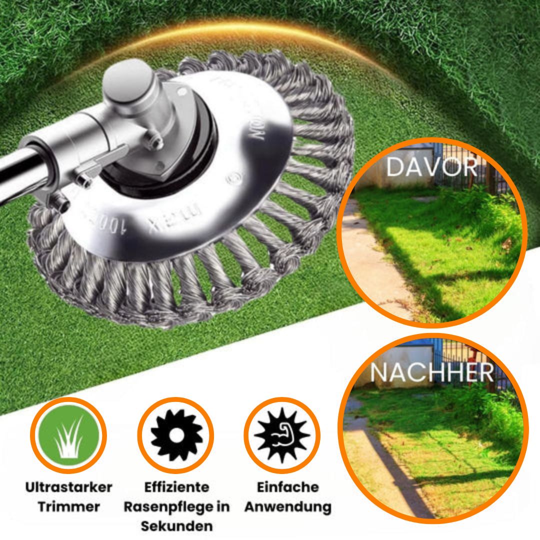 SteelForce Brush Trimmer Head for Effortless Weeding | Kalsten