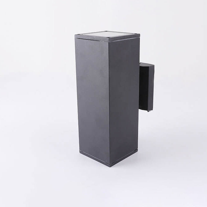 Modern Minimalist Square Column LED Luminous Outdoor Waterproof Wall Sconce Lamp | Kalsten