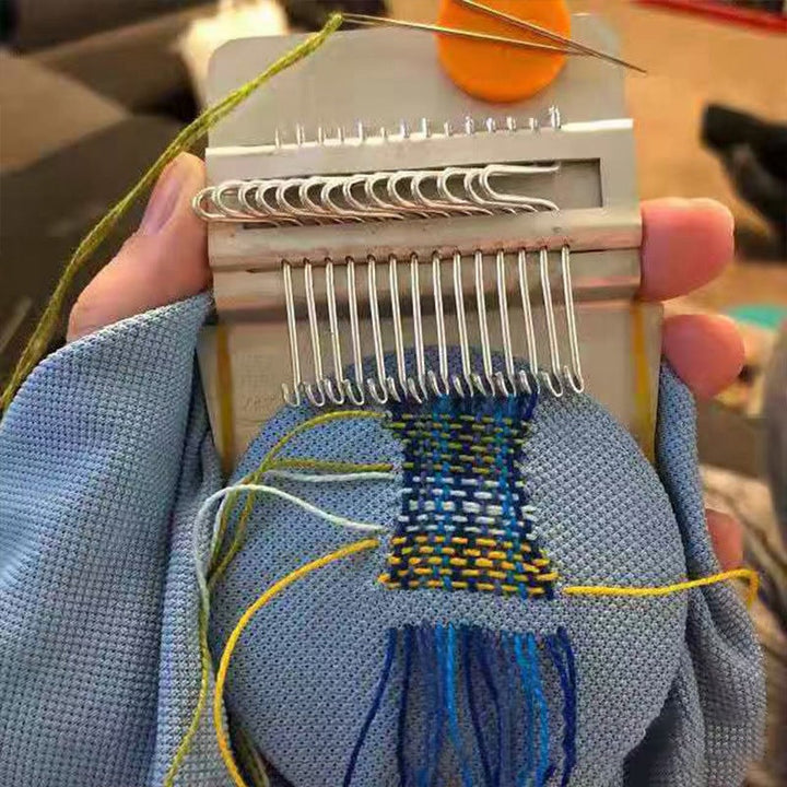 Darning & Weaving Loom Kit – DIY Craft Set