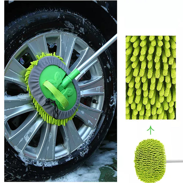 Telescopic three-section car wash mop | Kalsten