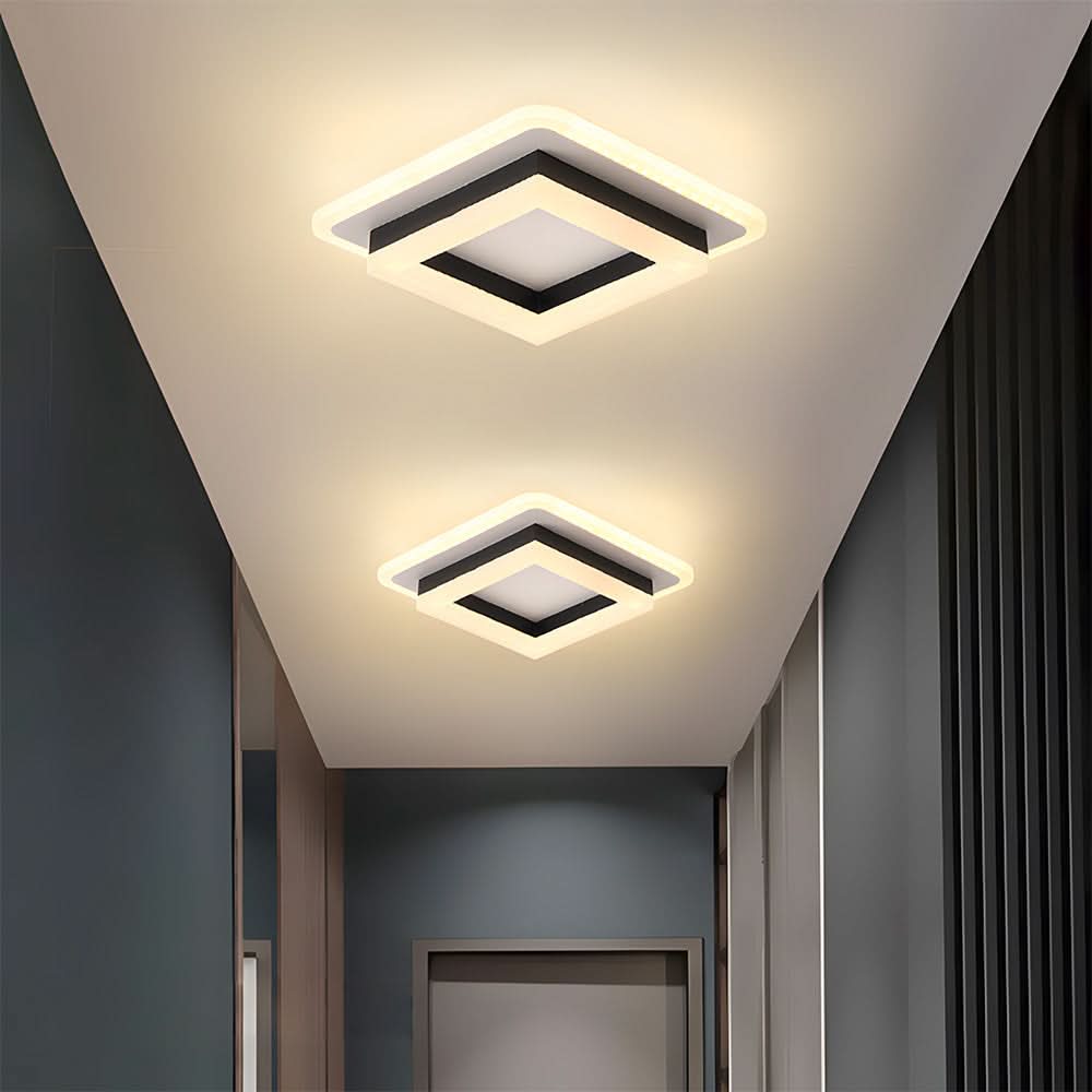 Square LED Ceiling Light for Modern Homes