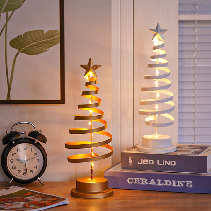 Table Lamp with LED Lights and Metal Tree | Kalsten