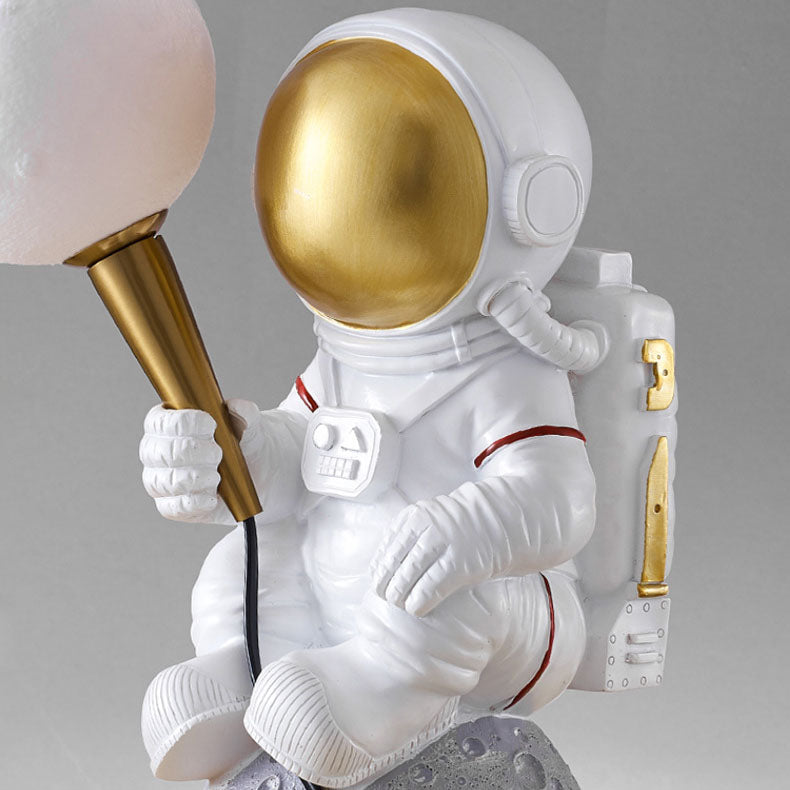 Skanto Skanto | CosmoBuddy Astronaut Wall Lamp | Creative Design | Resin & ABS | LED Bedroom Lamp