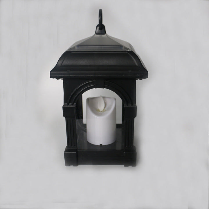 Traditional European Solar Waterproof House Cubic Plastic LED Landscape Lighting Outdoor Light For Garden | Kalsten