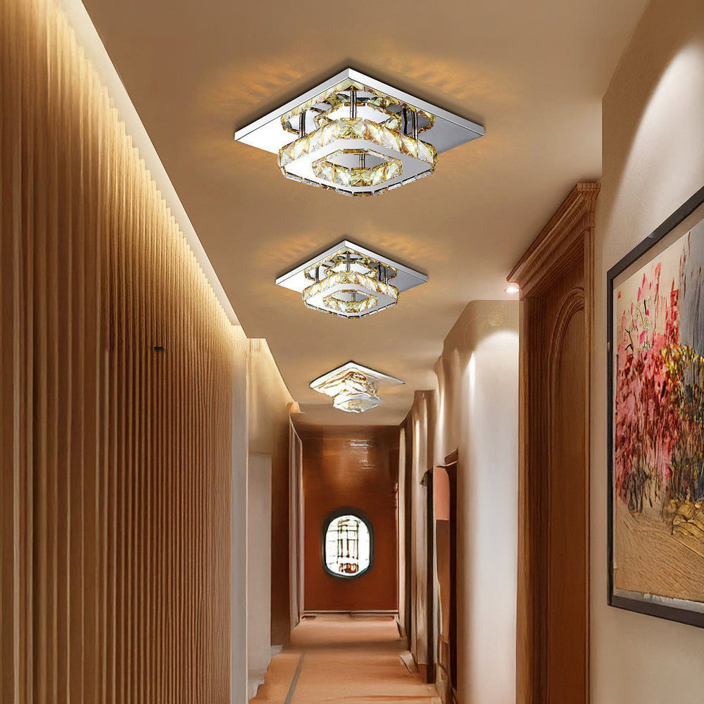 Crystal LED Recessed Ceiling Lamp Kalsten