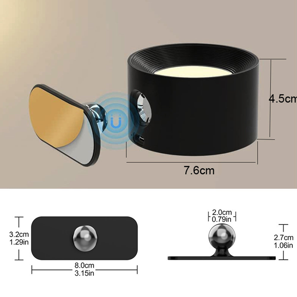 Modern LED Rotation Mini Wall Light | Kalsten