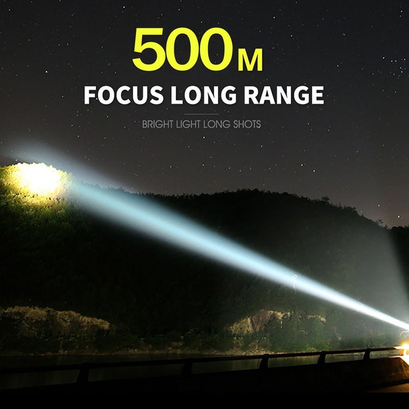 XHP50 Waterproof Zoomable Bright Flashlight | Kalsten
