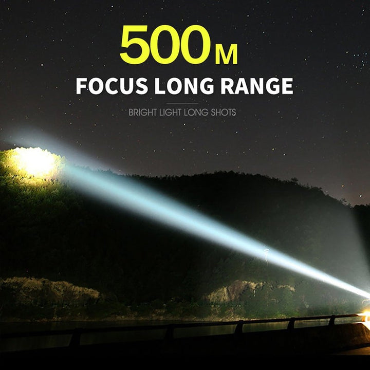XHP50 Waterproof Zoomable Bright Flashlight | Kalsten