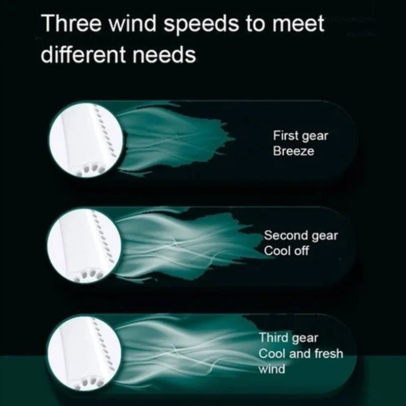 Hands-Free Portable Bladeless Neck Fan | Kalsten