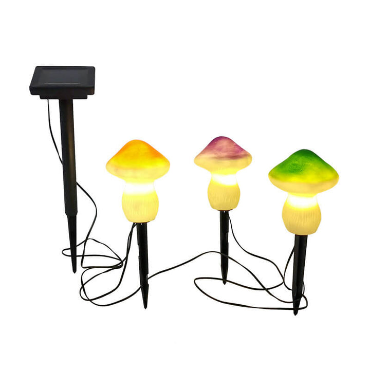 Solar Outdoor Mushroom Shape LED Garden Lawn Ground Insert Landscape Light | Kalsten