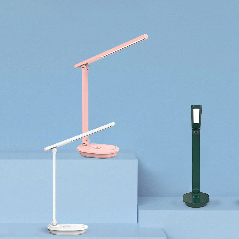 Modern double foldable eye care wireless rechargeable LED desk lamp | Kalsten