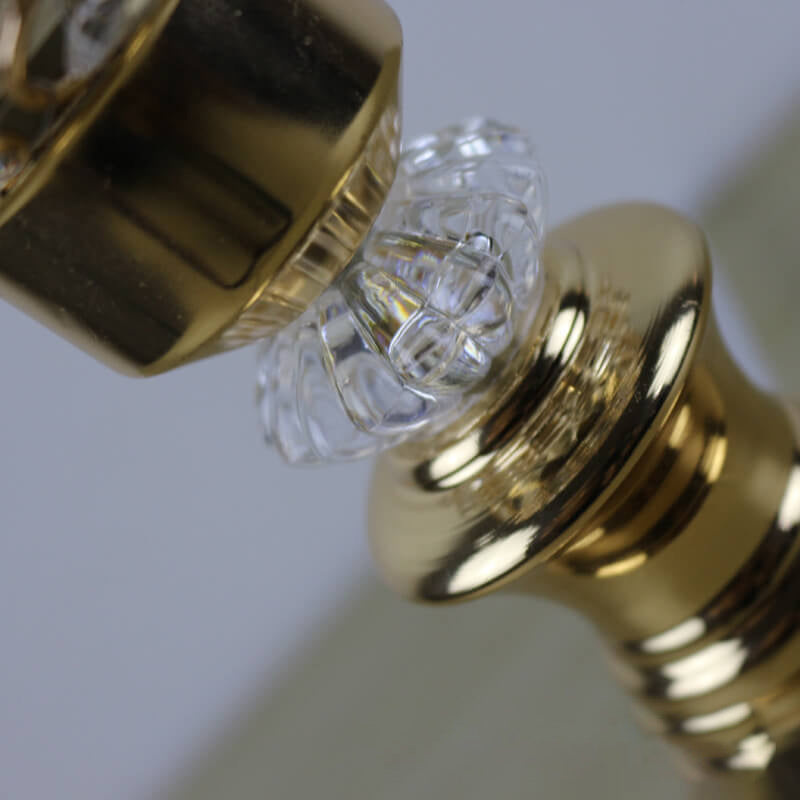 European Luxury Crystal Ball 1-Light Art Table Lamp | Kalsten