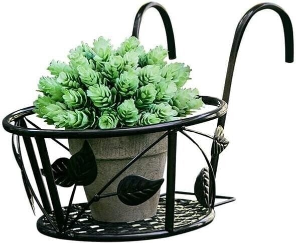 VerdaLift Plant Hanging Shelf — Finally rock-solid support for your balcony dreams | Kalsten