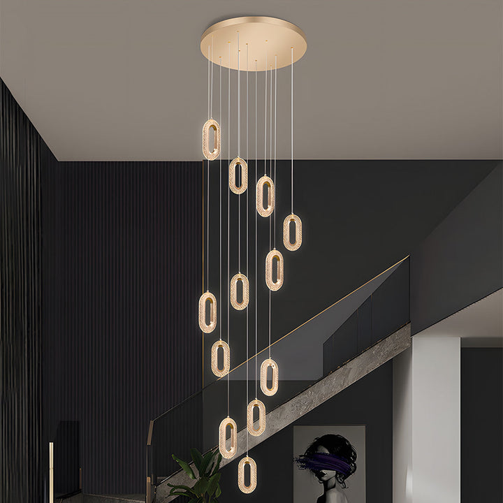 Nordic Modern Zinc Alloy LED Pendant Light For Living Room | Kalsten
