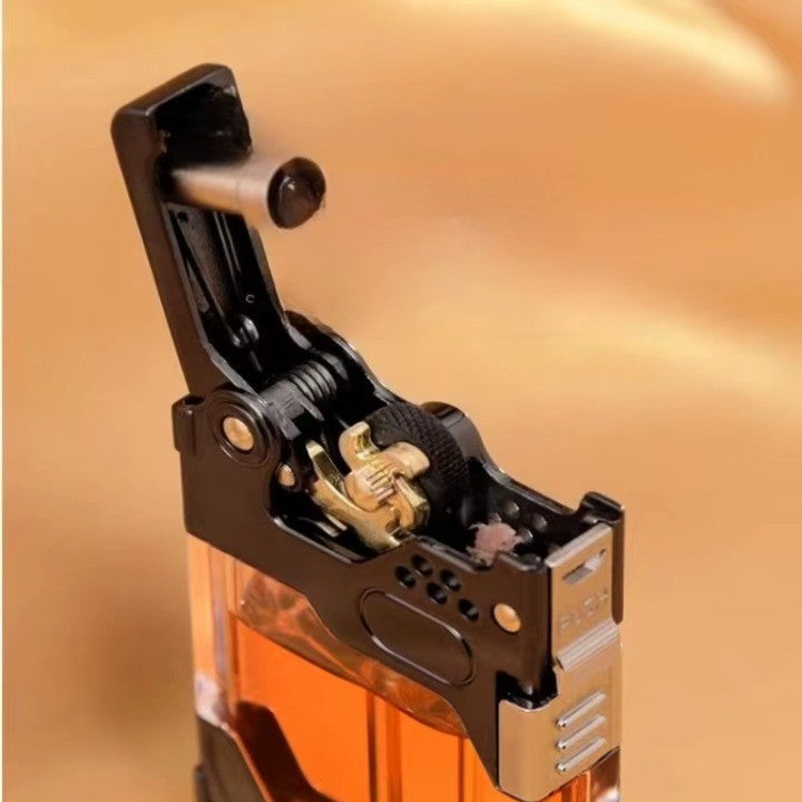 Clear Tank Metal Kerosene Lighter | Kalsten