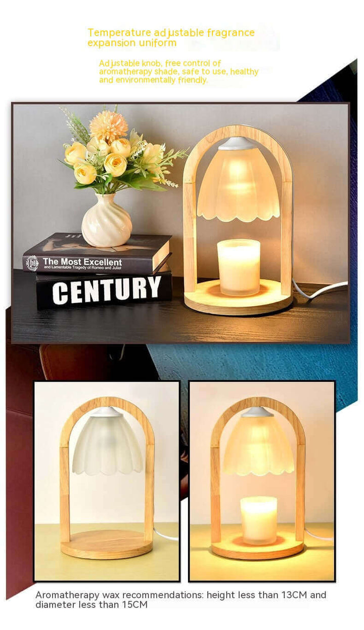 Fragrance Lamp New Chinese Melting Candle Lamp Bedroom Adjustable Light Melting Wax Lamp | Kalsten