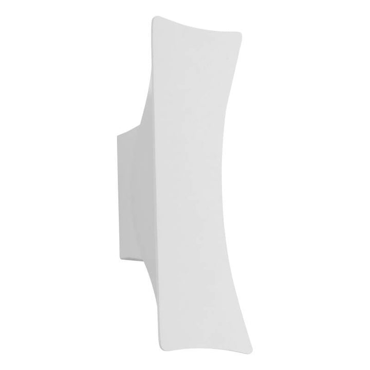 Modern Simple Rectangular Curved LED Outdoor Waterproof Wall Sconce Lamp | Kalsten