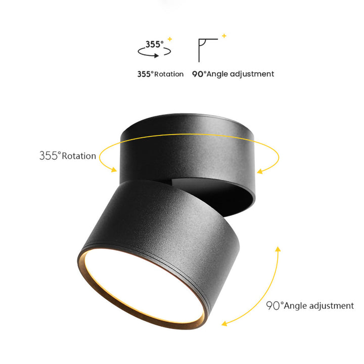 LED Ceiling Lamp with Adjustable Spotlight Kalsten