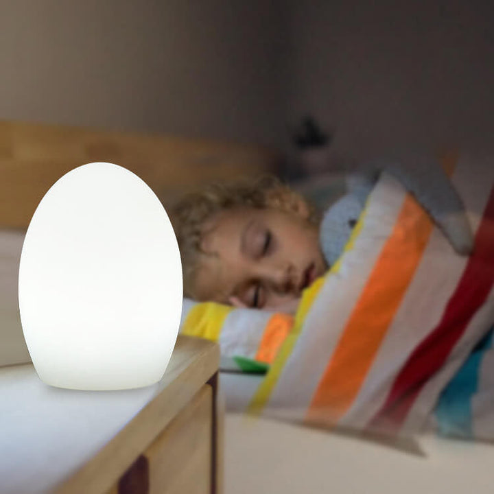 RGB ABS Egg-shaped LED Decorative Table Lamp | Kalsten