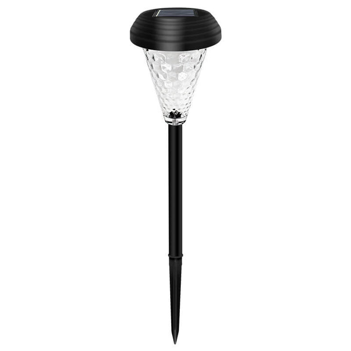 Modern Solar Glass Cone LED Outdoor Garden Ground Insert Landscape Light | Kalsten