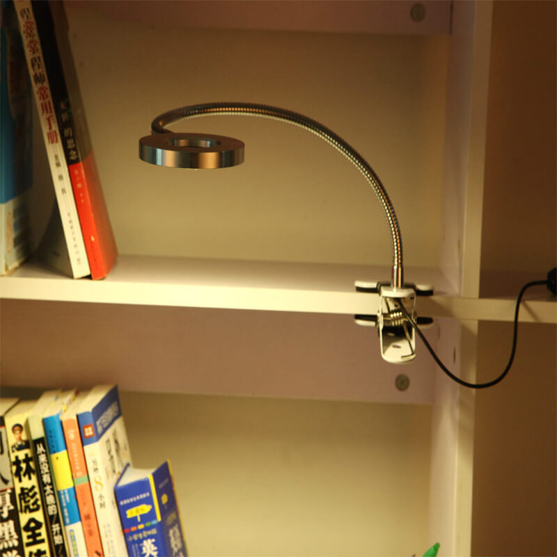 Creative simple USB pants button LED reading clip desk lamp | Kalsten