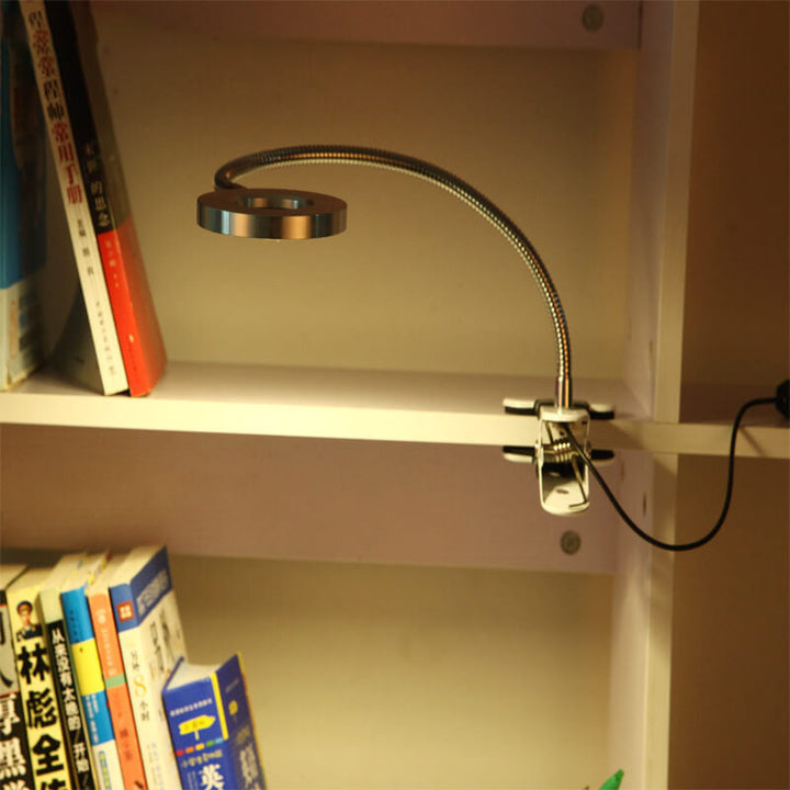 Creative simple USB pants button LED reading clip desk lamp | Kalsten
