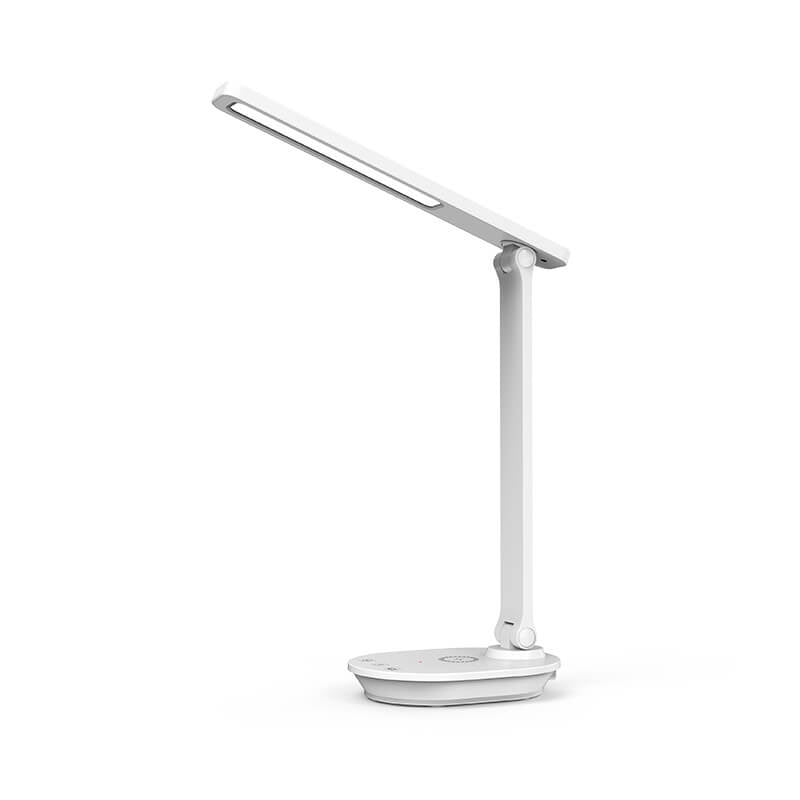 Modern double foldable eye care wireless rechargeable LED desk lamp | Kalsten
