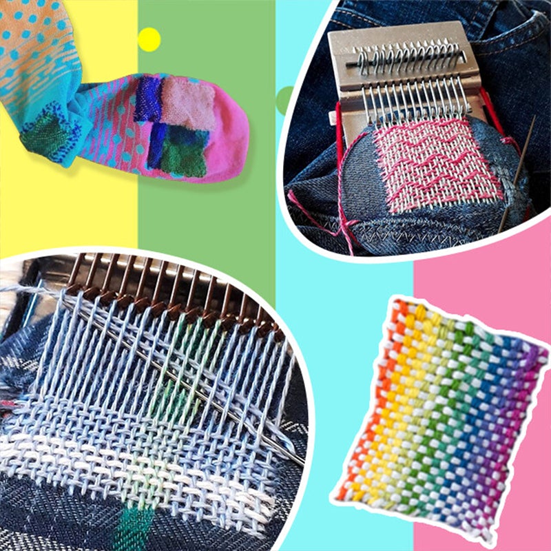 Darning & Weaving Loom Kit – DIY Craft Set