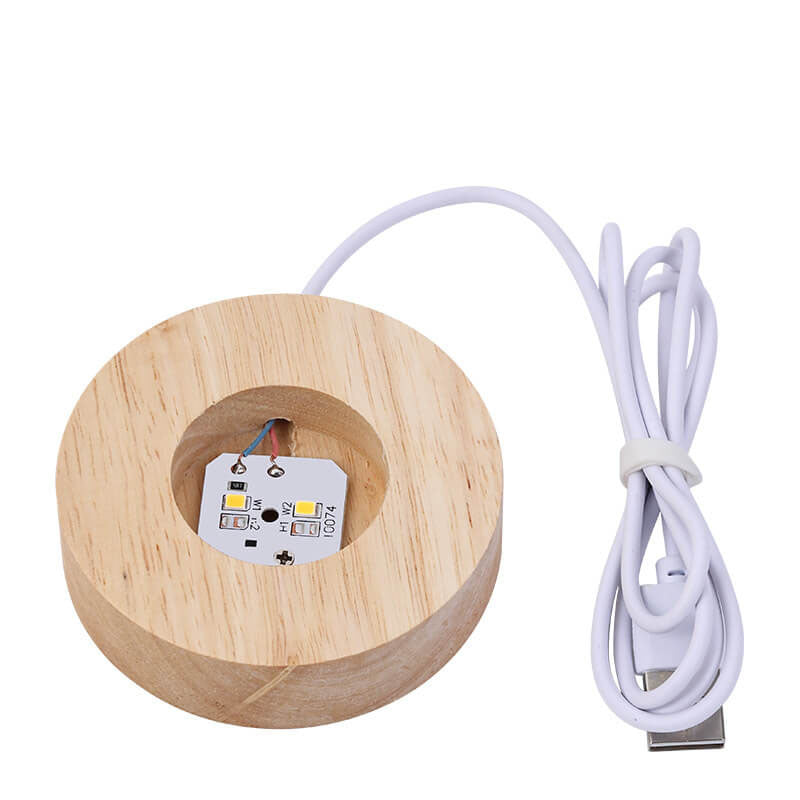 Creative Decorative Star System Crystal Ball USB LED Night Light Table Lamp | Kalsten