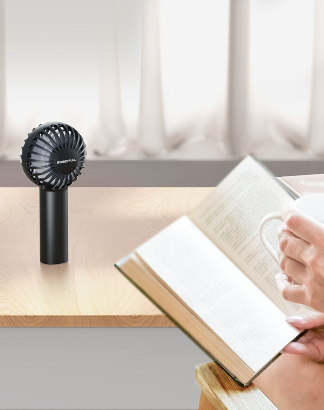 Mini Portable Fan Powerful Handheld Fan Rechargeable | Kalsten