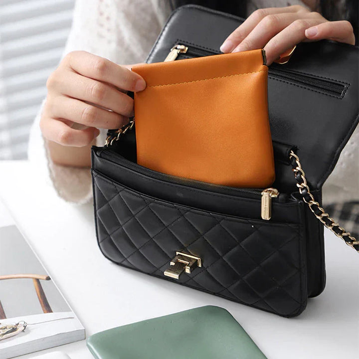 PU Leather Pocket Cosmetic Bag | Kalsten