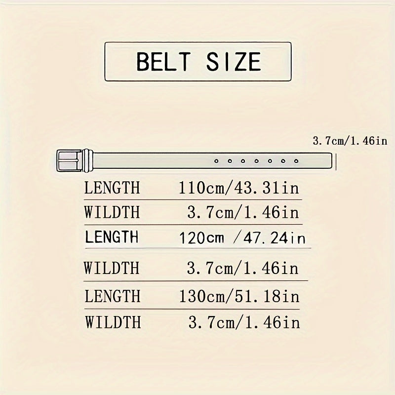Kalsten | Men’s Genuine Leather Belt with Automatic Buckle – Classic Adjustable Cowhide Waist Belt