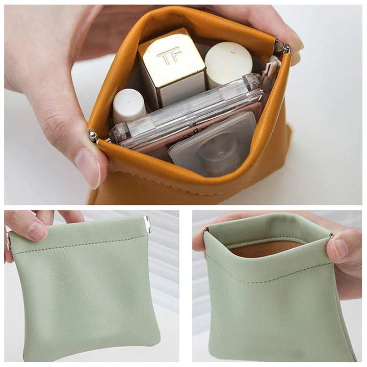 PU Leather Pocket Cosmetic Bag | Kalsten