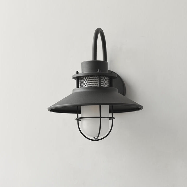 Outdoor Waterproof Iron Body 1-Light Outdoor Wall Sconce Lamp | Kalsten