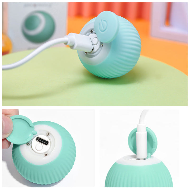 Intelligent Electric Self-Rolling Cat Toy Ball | Kalsten