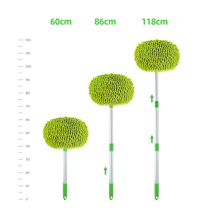Telescopic three-section car wash mop | Kalsten