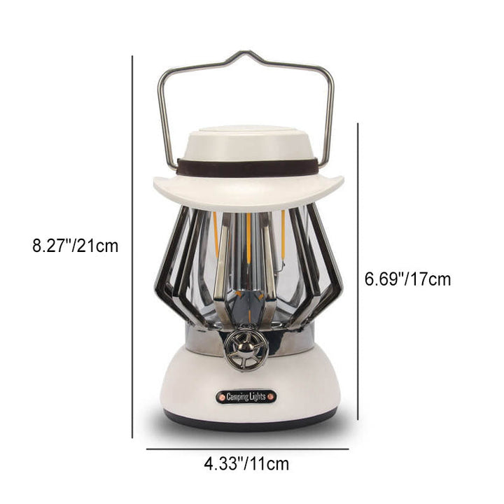 Modern Handheld Metal Texture Camping LED Outdoor Light | Kalsten