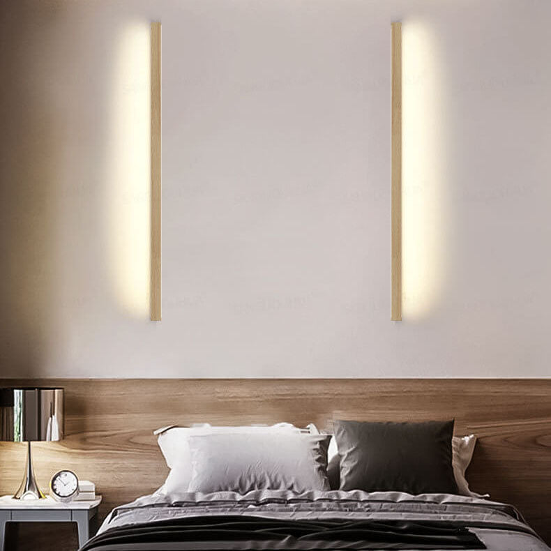 Kalsten | ZenBeam Japanese LED Wall Light | Solid Wood Design | Modern Accent Lighting
