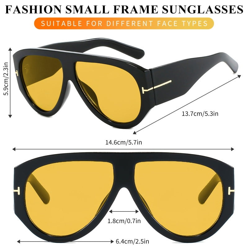 Oversized UV400 Aviator Sunglasses Karnz
