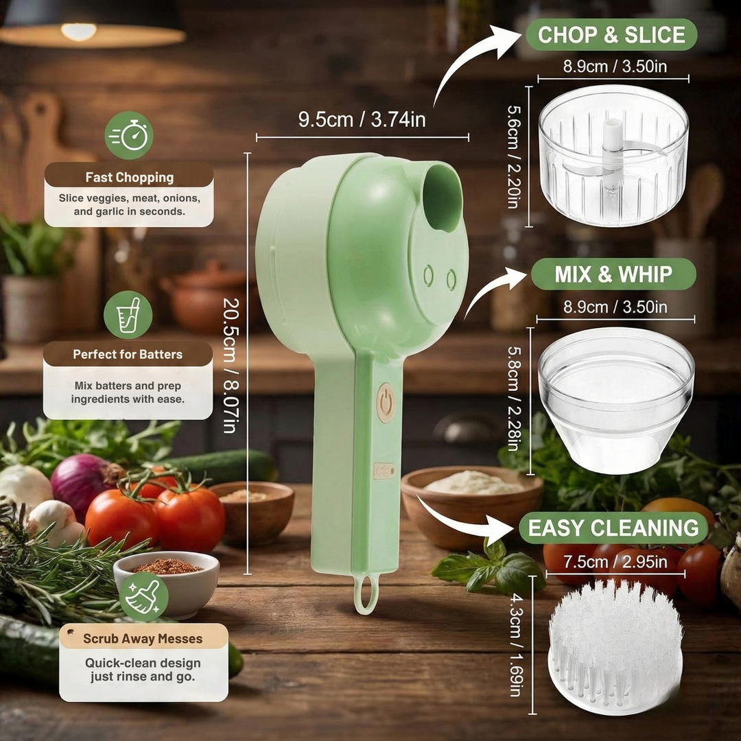 KüchenBlitz Pro — No more tears, now you cook in turbo mode! | Kalsten