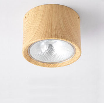 Flush Mount Light Iron 4.7 in 12W White Modern Ceiling Fixture Living Room Bedroom Lighting | Kalsten