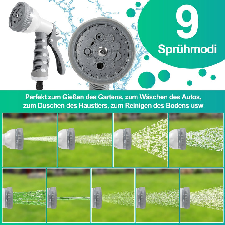 Hose reel water hose reel with hand shower garden hose | Kalsten